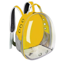Load image into Gallery viewer, Cat Carrier Bag Breathable Transparent Puppy Cat Backpack Cats Box Cage Small Dog Pet Travel Carrier Handbag Space Capsule
